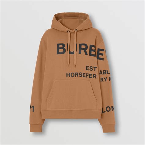 burberry hoodie horseferry|burberry hoodie women.